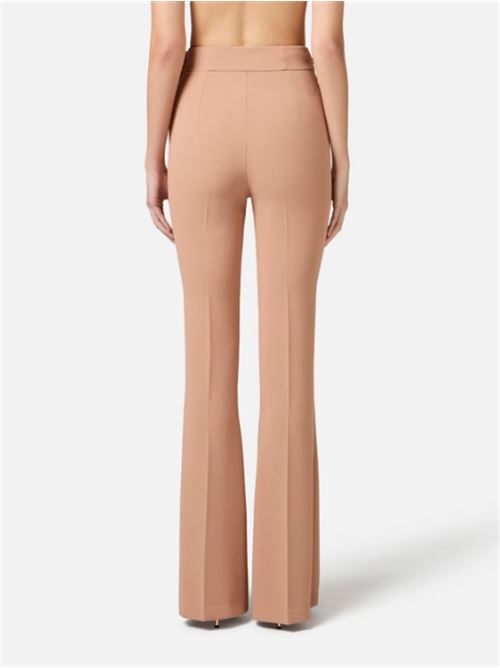 SATIN BOW TROUSERS ELISABETTA FRANCHI | PA08551E2283 nudo